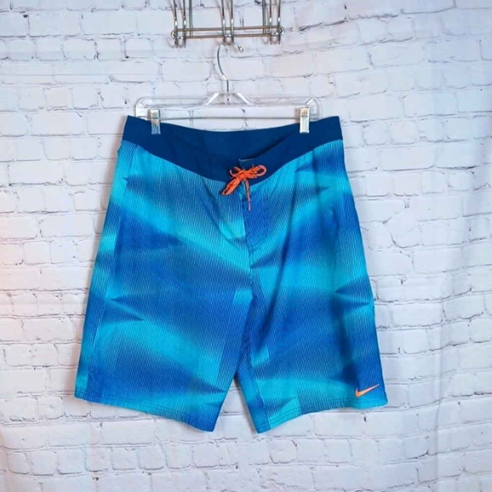 NIKE Mens‎ Board Blue Shorts sz 34